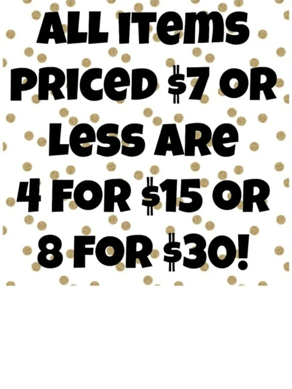 Old Navy blue & gold polka dot top size Medium (8)
